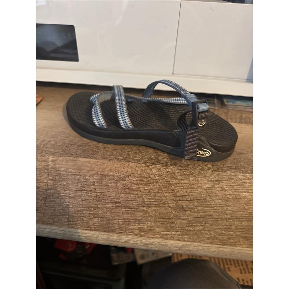 Chaco Z/2 Zong Sandals Blue Strappy Vibram Sole Outdoor Shoes Sz Women's 6 Rare